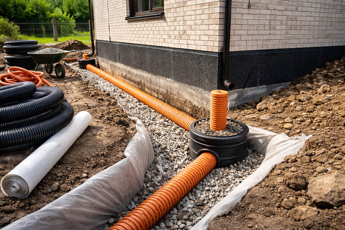 Нужно ли делать дренаж фундамента здания?