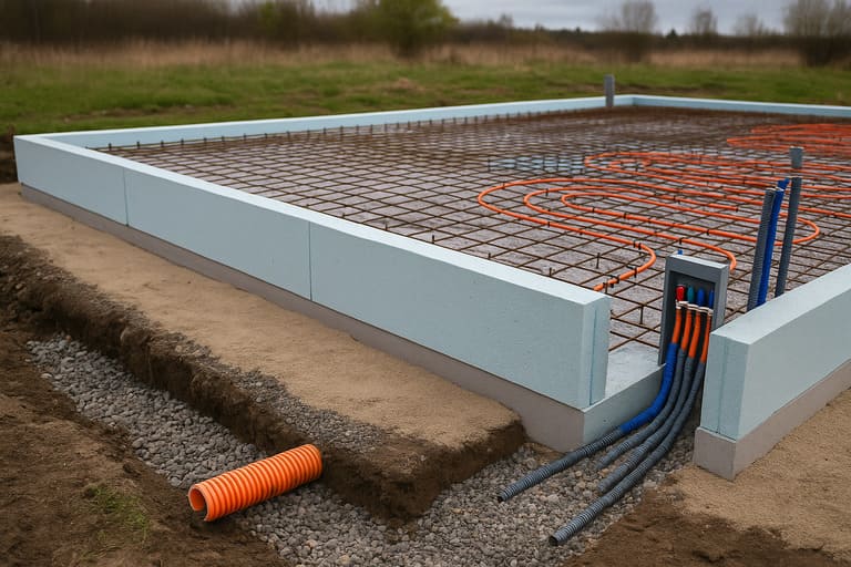 Утепленная шведская плита своими руками